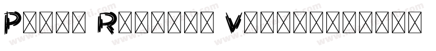 Paris Regular Versio字体转换